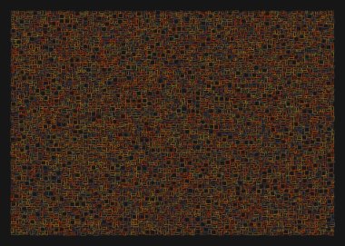 Ofset Quad üretken sanat arkaplan çizimi