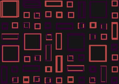 Ofset Quad üretken sanat arkaplan çizimi