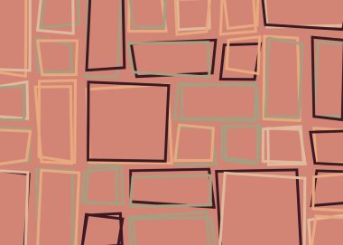 Ofset Quad üretken sanat arkaplan çizimi