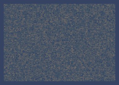 Ofset Quad üretken sanat arkaplan çizimi