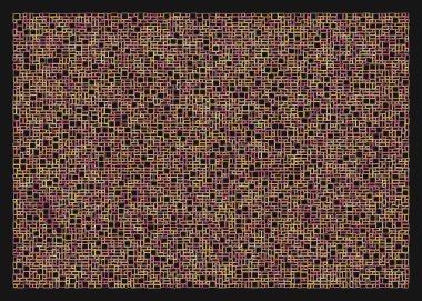 Ofset Quad üretken sanat arkaplan çizimi