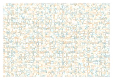 Ofset Quad üretken sanat arkaplan çizimi