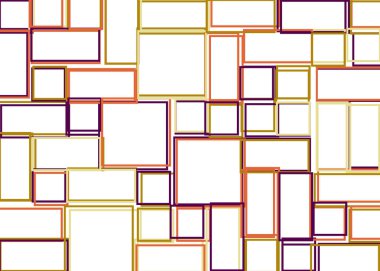 Ofset Quad üretken sanat arkaplan çizimi