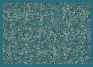 Ofset Quad üretken sanat arkaplan çizimi