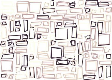 Ofset Quad üretken sanat arkaplan çizimi