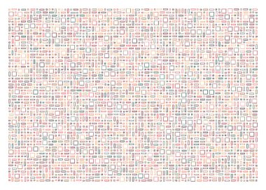 Ofset Quad üretken sanat arkaplan çizimi