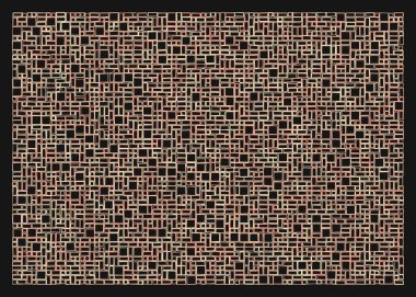 Ofset Quad üretken sanat arkaplan çizimi