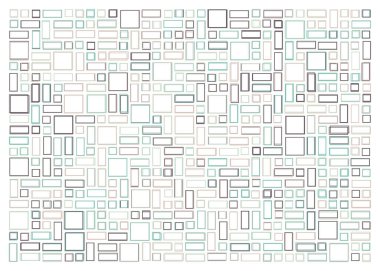 Ofset Quad üretken sanat arkaplan çizimi