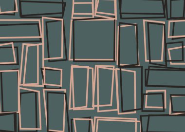 Ofset Quad üretken sanat arkaplan çizimi