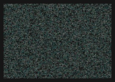 Ofset Quad üretken sanat arkaplan çizimi