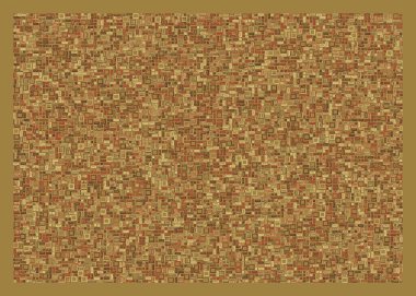 Ofset Quad üretken sanat arkaplan çizimi