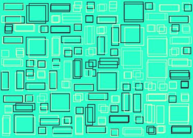 Ofset Quad üretken sanat arkaplan çizimi