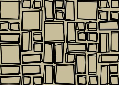 Ofset Quad üretken sanat arkaplan çizimi