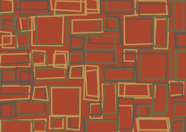 Ofset Quad üretken sanat arkaplan çizimi