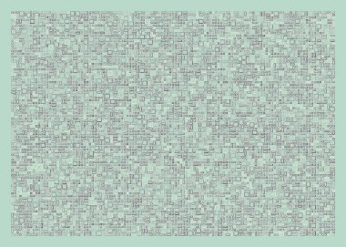 Ofset Quad üretken sanat arkaplan çizimi