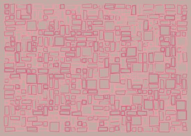 Ofset Quad üretken sanat arkaplan çizimi