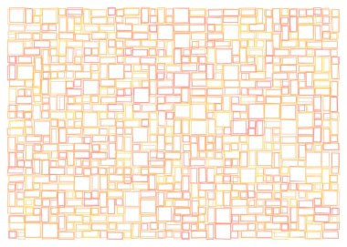 Ofset Quad üretken sanat arkaplan çizimi