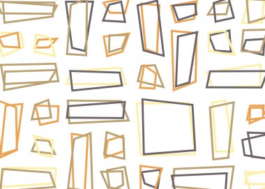 Ofset Quad üretken sanat arkaplan çizimi