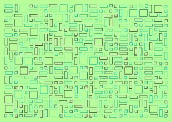 胶印四方创生艺术背景艺术图解 — 图库矢量图片