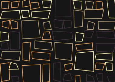 Ofset Quad üretken sanat arkaplan çizimi