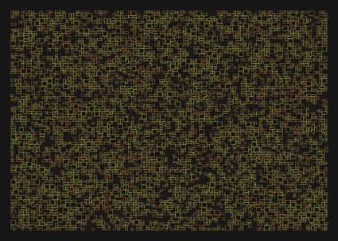 Ofset Quad üretken sanat arkaplan çizimi