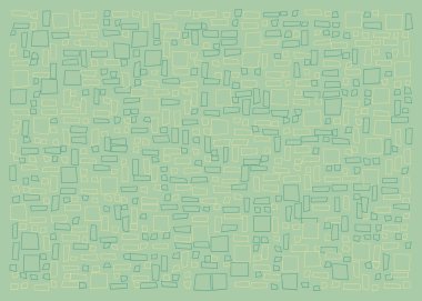 Ofset Quad üretken sanat arkaplan çizimi