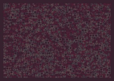 Ofset Quad üretken sanat arkaplan çizimi