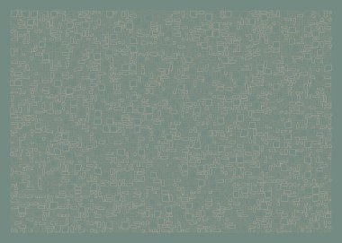 Ofset Quad üretken sanat arkaplan çizimi