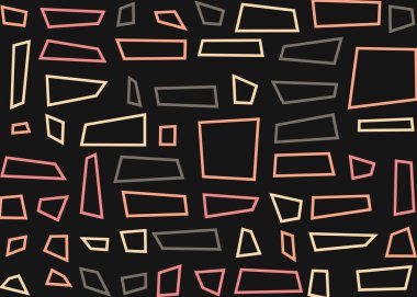 Ofset Quad üretken sanat arkaplan çizimi