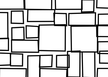 Ofset Quad üretken sanat arkaplan çizimi