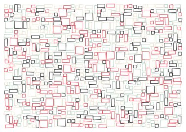 Ofset Quad üretken sanat arkaplan çizimi