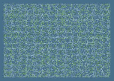 Ofset Quad üretken sanat arkaplan çizimi