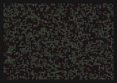 Ofset Quad üretken sanat arkaplan çizimi