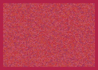 Ofset Quad üretken sanat arkaplan çizimi