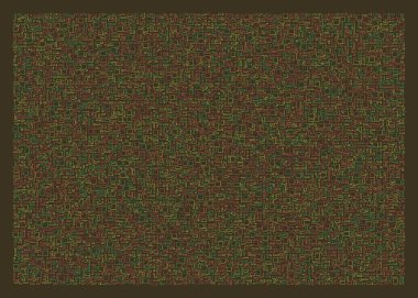 Ofset Quad üretken sanat arkaplan çizimi