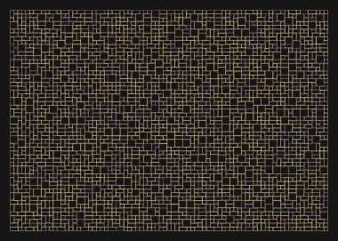 Ofset Quad üretken sanat arkaplan çizimi