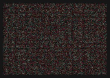 Ofset Quad üretken sanat arkaplan çizimi