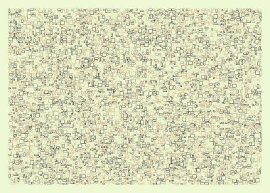 Ofset Quad üretken sanat arkaplan çizimi