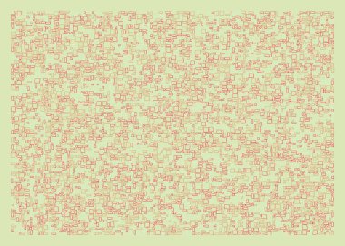 Ofset Quad üretken sanat arkaplan çizimi