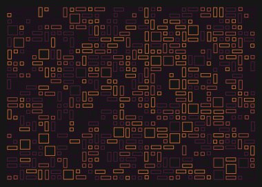 Ofset Quad üretken sanat arkaplan çizimi