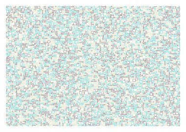 Ofset Quad üretken sanat arkaplan çizimi