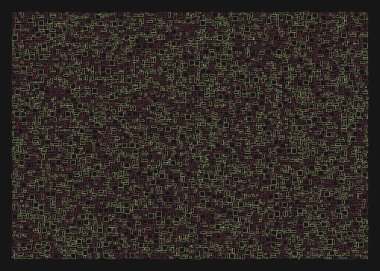 Ofset Quad üretken sanat arkaplan çizimi