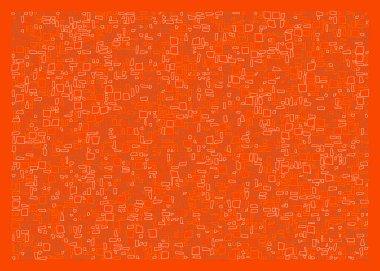 Ofset Quad üretken sanat arkaplan çizimi