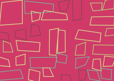 Ofset Quad üretken sanat arkaplan çizimi