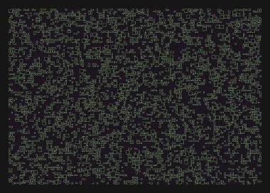 Ofset Quad üretken sanat arkaplan çizimi