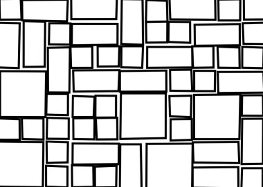 Ofset Quad üretken sanat arkaplan çizimi