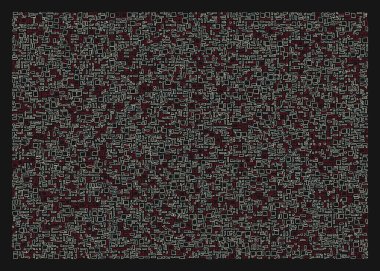 Ofset Quad üretken sanat arkaplan çizimi