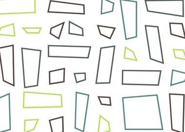 Ofset Quad üretken sanat arkaplan çizimi