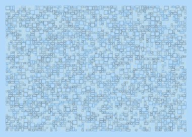 Ofset Quad üretken sanat arkaplan çizimi