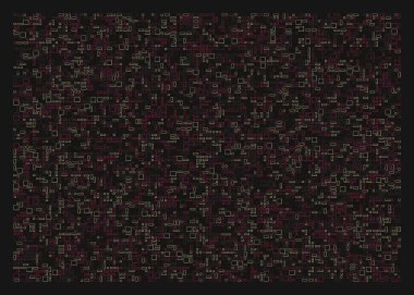 Ofset Quad üretken sanat arkaplan çizimi